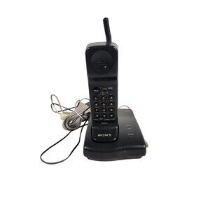 Sony Cordless Telephone SPP-ER101 900MHz Phone Charger Base Phone Wire TESTED